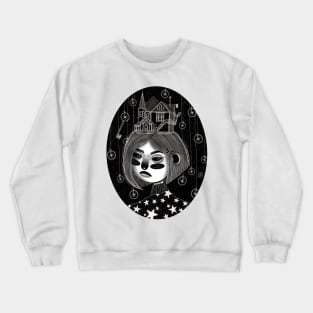 Button Eyes Crewneck Sweatshirt